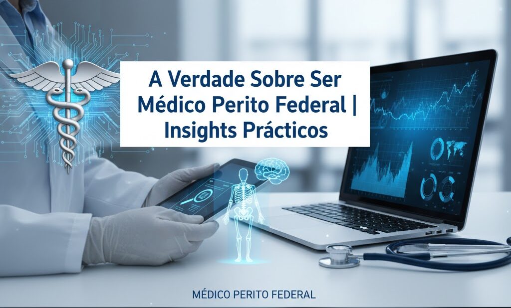 🩺 Médico Perito Federal — A Verdade Sobre a Carreira Que Une Medicina e Justiça ⚖️