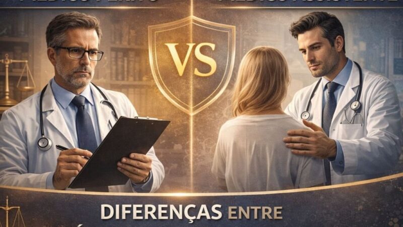 Médico perito x Médico assistente: 9 pontos que o diferenciam e sua relevância para a perícia médica.