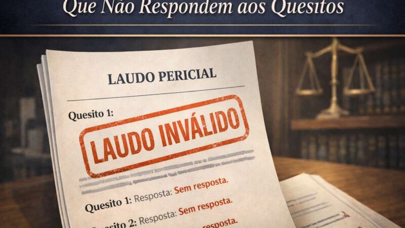 Impugnação de laudo: 4 formas de refutar laudos periciais que não respondem aos quesitos ou os respondem de forma vaga na perícia médica.
