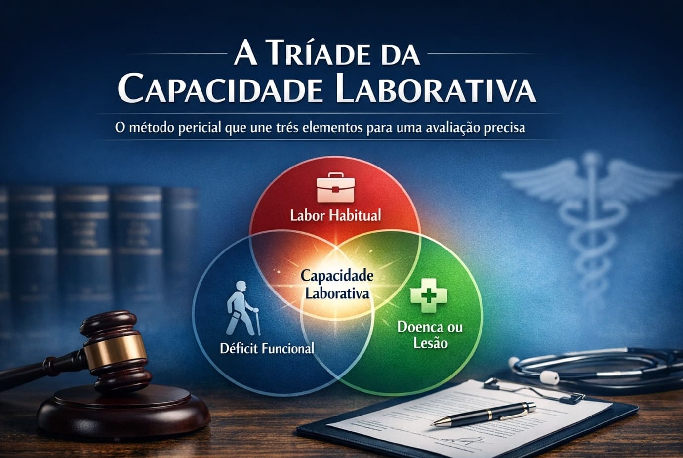 Capacidade laborativa: os 3 elementos de raciocínio pericial para conclusões fundamentadas na perícia médica