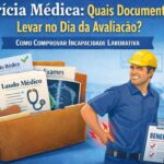 Documentos relevantes para se levar no dia da perícia médica.
