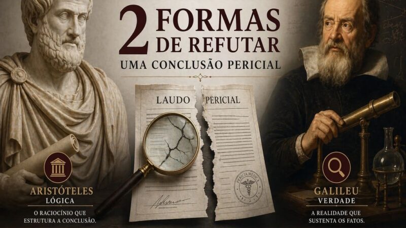 Impugnação de laudo na perícia médica: 2 formas técnicas de refutar uma conclusão pericial com eficácia