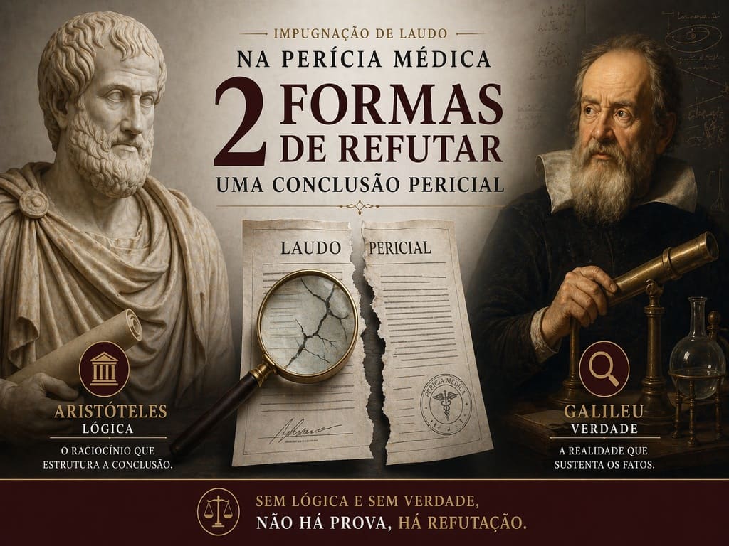 Impugnação de laudo na perícia médica: 2 formas técnicas de refutar uma conclusão pericial com eficácia