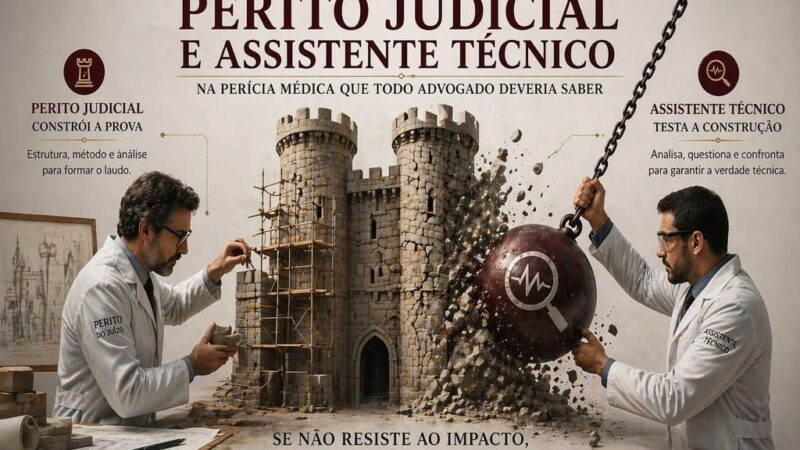 Perícia médica: 10 diferenças entre o perito judicial e o assistente técnico que podem definir o resultado do processo